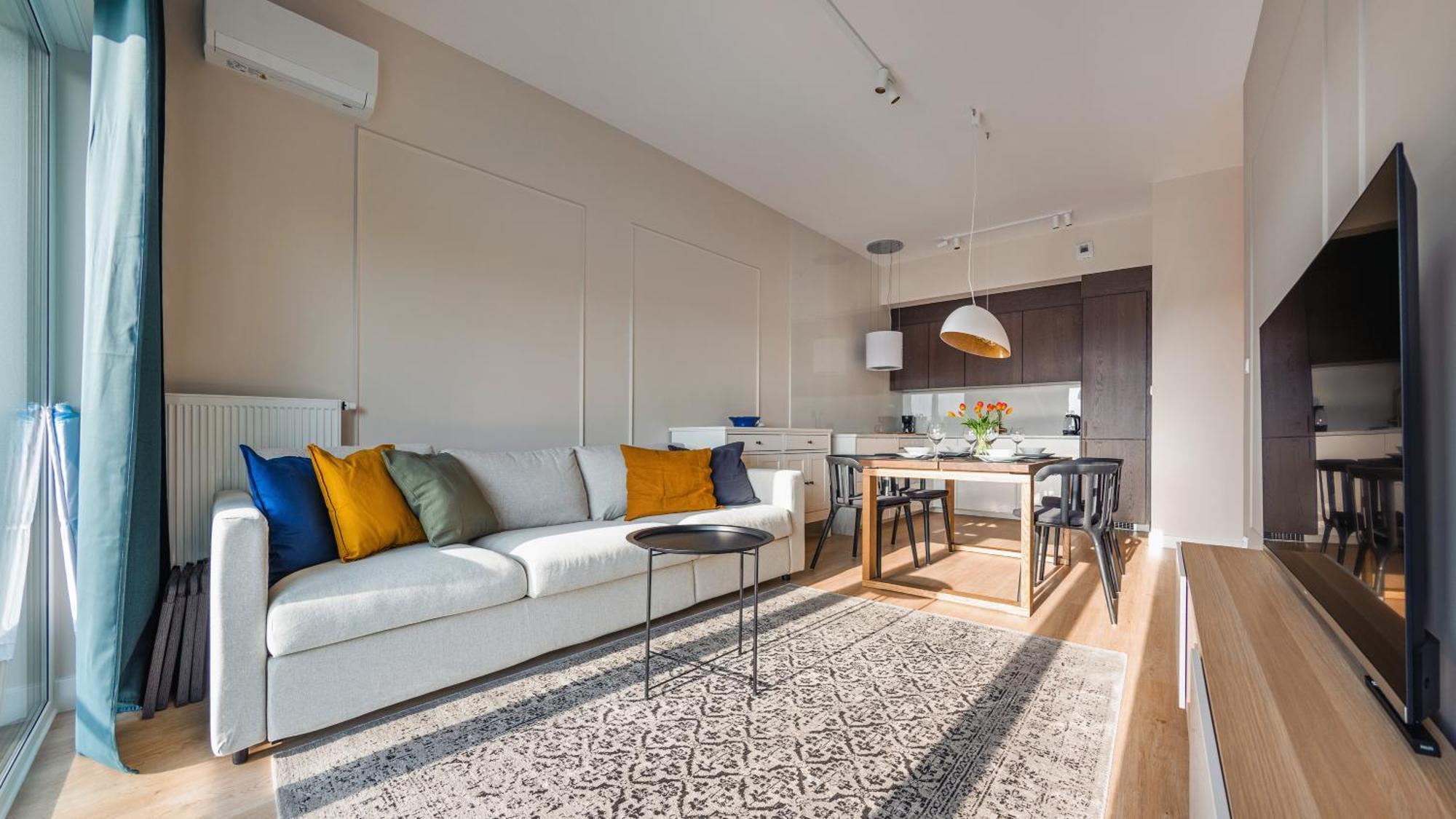 Prywatne Sun & Snow W Porta Mare Marina Z Basenem Apartment